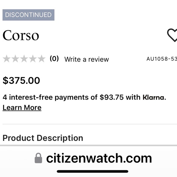 Citizen Corso Eco-Drive. 8 Diamond Dial, Date, 40mm, 100m. NEAR MINT. - Picture 6 of 7